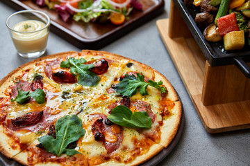 italian cheese pizza food restaurant