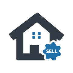 Real Estate Sale Icon