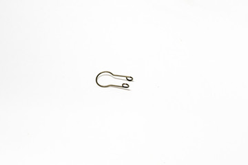 spring part for industrial use on white background.