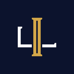 Initial Letter L Monogram Logo Design