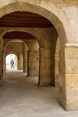 Muros town in A Coruña province, Spain