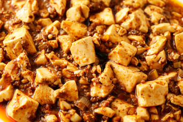 麻婆豆腐　Mapo tofu
