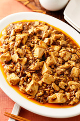 麻婆豆腐　Mapo tofu