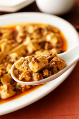 麻婆豆腐　Mapo tofu