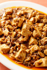 麻婆豆腐　Mapo tofu