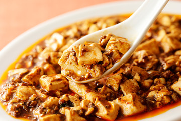麻婆豆腐　Mapo tofu