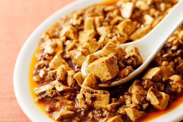 麻婆豆腐　Mapo tofu