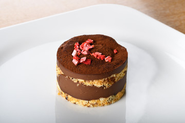 Vegan chocolate cake, no milk no dairy, no sugar, no gluten gluten free dessert. Healthy eating