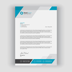 Corporate or Business Letterhead template  design