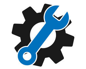 setting icon. wrench icon. maintenance icon vector