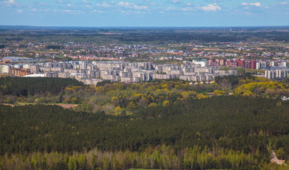 Fototapeta premium Panorama of the city