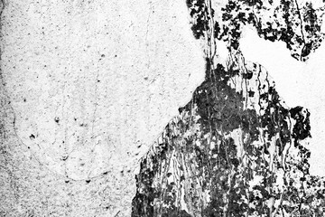 Texture of a concrete wall with cracks and scratches which can be used as a background