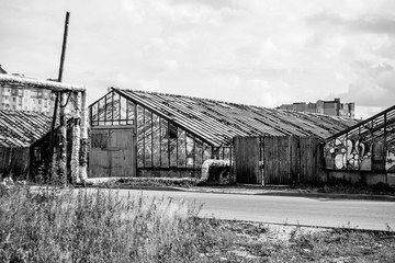 old farm barn