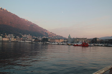 Naklejka premium Lac de côme