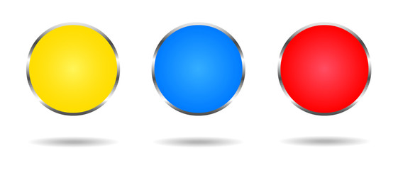 Vector buttons illustration.Button.