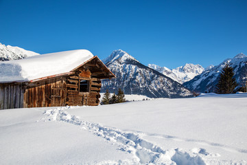 Allgäu - Winter - Stadel - Oberstdorf - Alpen