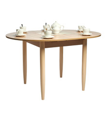 table on white background