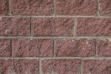 large red brick wall texture