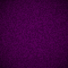 Abstract background of small squares or pixels in dark purple colors