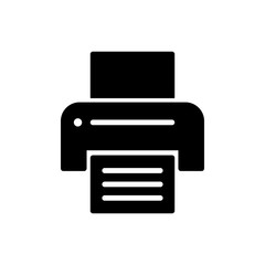 printer icon vector design template