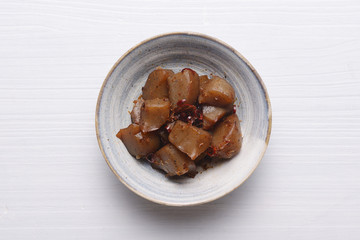 蒟蒻の甘辛煮