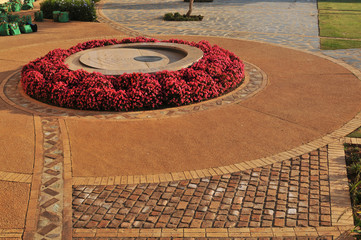 School, Opera Winfrey Girls School, Artivia, aggregates,Pavement, Artivia, sidewalk, texture, cast stone, stone, detail, colour, color, concrete, stepping stone, polished, home