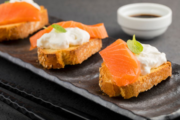 Crostino di Salmone