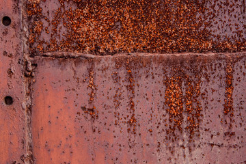 rusty metal background
