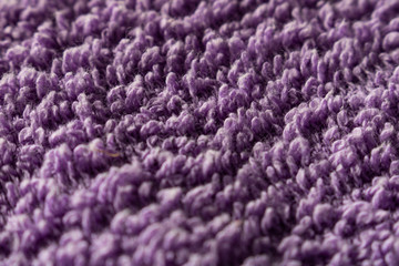 textura de toalla morada