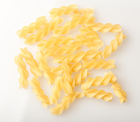 noodle pasta isolated on white