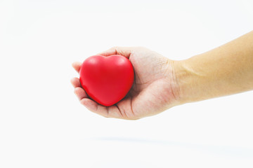 hands holding red heart, health care, love, organ donation, family insurance,CSR,world heart day, world health day, wellbeing, gratitude