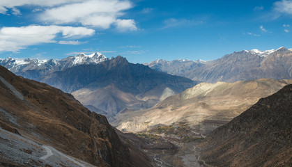 Tibetan valleyб Tibet