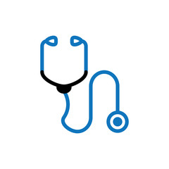 Stethoscope Icon Vector Design Template