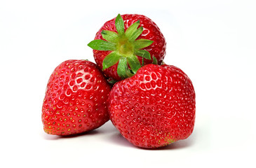 Fresh red strawberry, suitable for making many kinds of food menu.