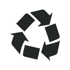 Arrow recycling icon 