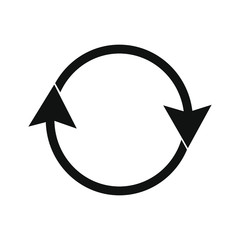 Arrow recycling icon 