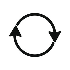 Arrow recycling icon 