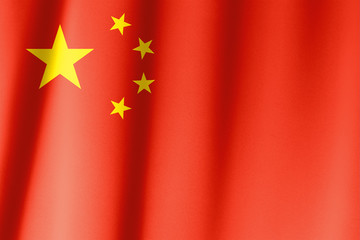 China concept the People's Republic of China flag background