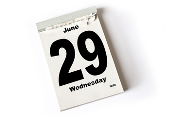 29 June 2022