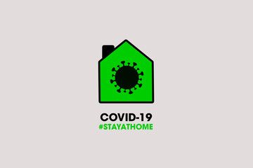 During the Covid 19 pandemic stay at home 