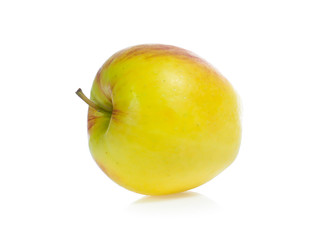 yellow apples isolated