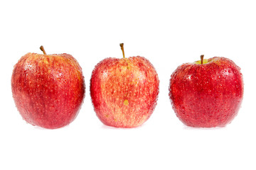 red apple isolated