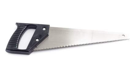 saw isolated on white background