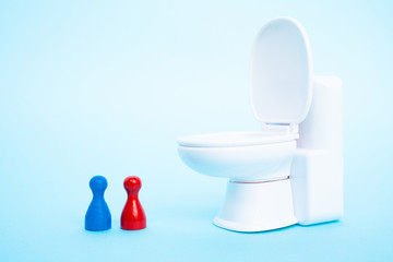 男子トイレ　女子トイレ