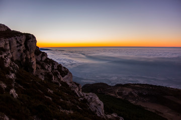 Sunrise in Serra Del Montsec, Lleida, Spain