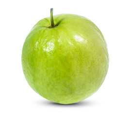 fresh Guava fruit isolated on white background