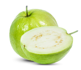 Fototapeta na wymiar fresh Guava fruit isolated on white background