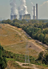 underground pipeline to power station