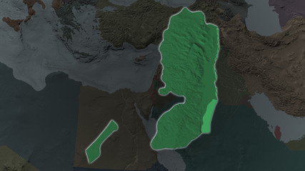 Palestine. Administrative