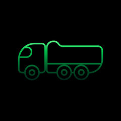 children truck line nolan icon. Simple thin line, outline vector of toys icons for ui and ux, website or mobile application